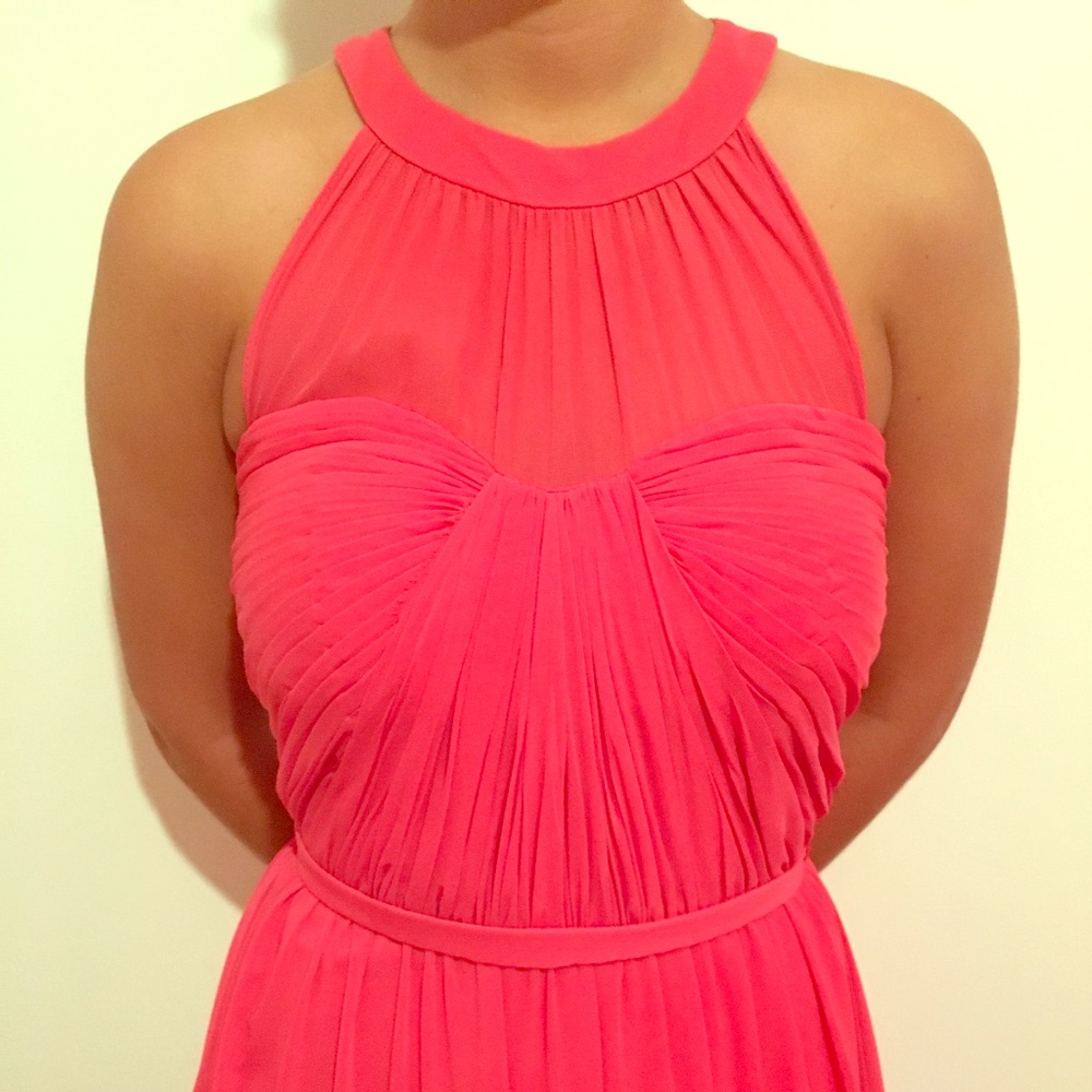 Coral Bridesmaid dress
